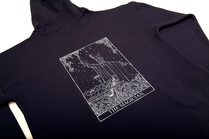 Unisex Cotton Fleece Zipped Hoodie - The Magician
