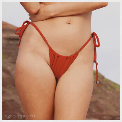 Maiko - Scrunched Triangle Bikini Bottoms