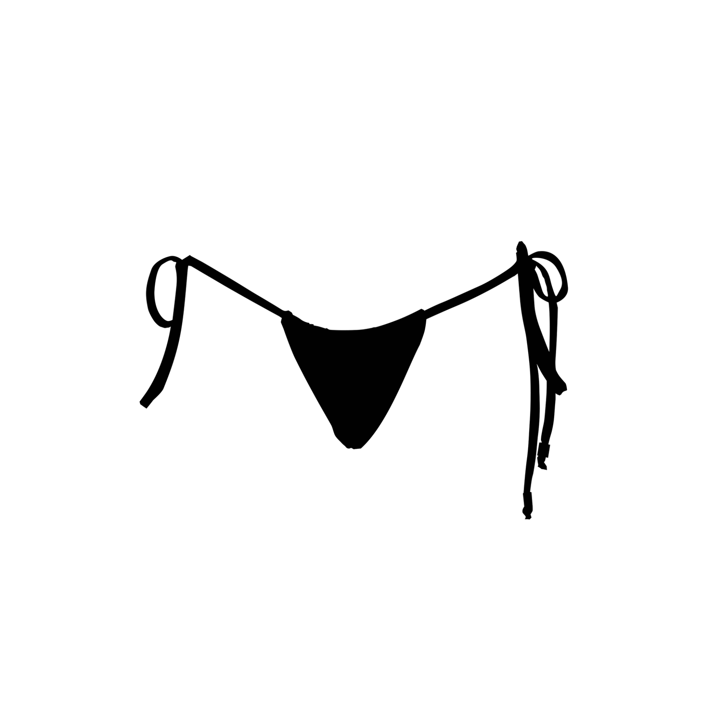 Maiko - Scrunched Triangle Bikini Bottoms