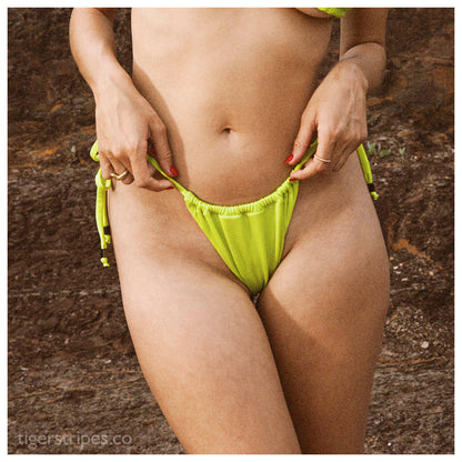 Italian Lycra Maiko - Scrunched Bikini Bottoms