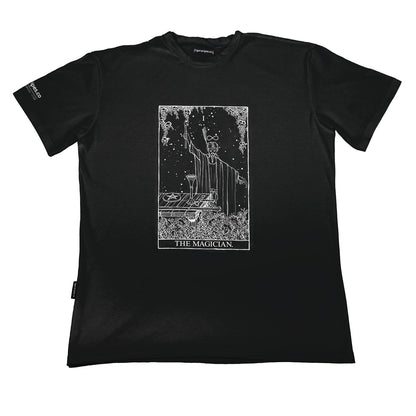 The Magician - Unisex Limited Edition Organic Cotton Black Tee