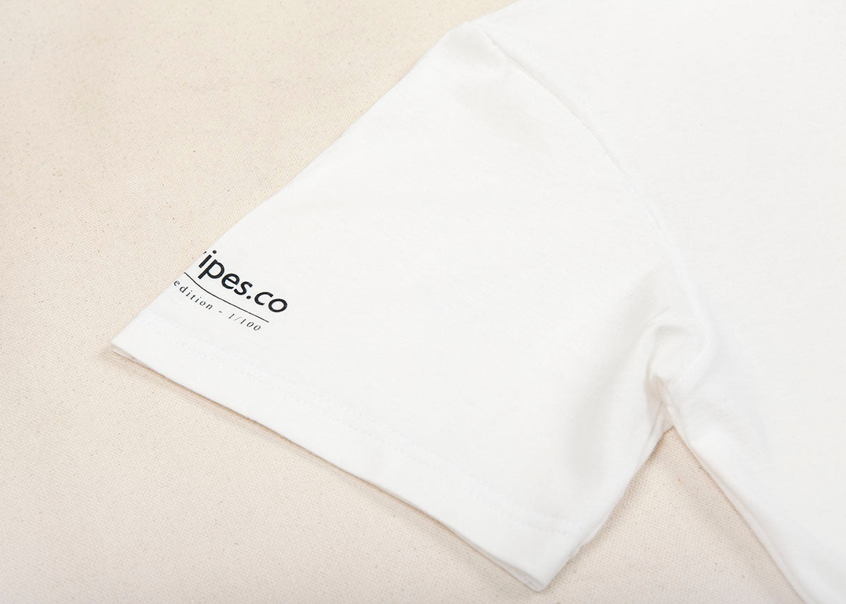 The Magician - Unisex Limited Edition Organic Cotton White Tee.