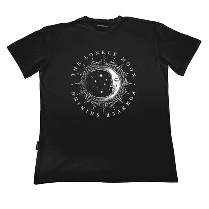 Unisex Organic Cotton Tee - "The Lonely Moon."